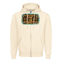 Sandshell Leopard Pattern Mimi Tried Zipper Hoodie - Bettercallsaul