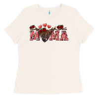 Bone valentines day mama Ladies Tee - RanaPortraitStore