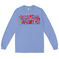 Colony Blue little miss valentine Long Sleeve Tee - NancyCooperArtShop
