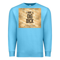 Ocean Blue sarcastic funny i have a dig bick Premium Sweatshirt - TumblerDesignByShophia
