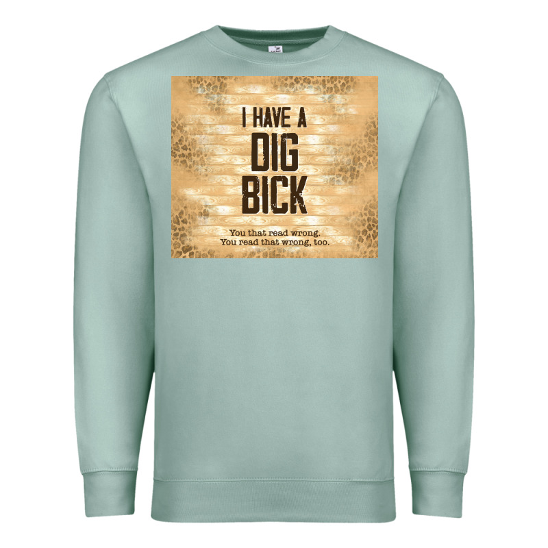 Sarcastic Funny I Have A Dig Bick Premium Sweatshirt by TumblerDesignByShophia | Teevron