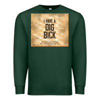 Sports Green sarcastic funny i have a dig bick Premium Sweatshirt - TumblerDesignByShophia