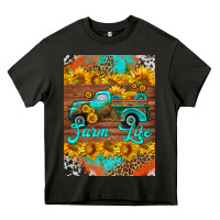 Asphalt farm life and truck air freshener Heavy Core Tee - HRA Design Shop