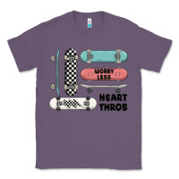 Lavender worry less Classic Tee - MaliasSmallBusiness