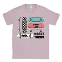 Lilac worry less Classic Tee - MaliasSmallBusiness