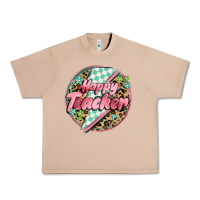 Burro happy teacher lighting bolt Urban Heavy Tee - MaliasSmallBusiness