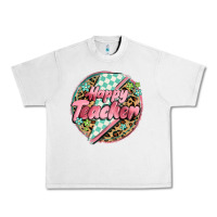 Lunar Rock happy teacher lighting bolt Urban Heavy Tee - MaliasSmallBusiness