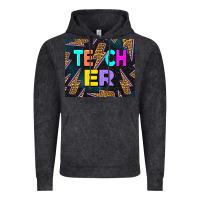 Western Teacher Flash Vintage Hoodie | Teevron