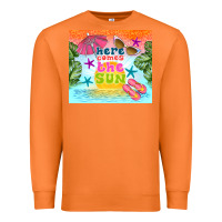 Carrot here comes the sun Premium Sweatshirt - TumblerDesignByShophia