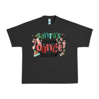 Pigment Black santa's favorite dance teacher Urban Heavy Tee - MaliasSmallBusiness