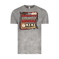 Cloud Rock somebody's loud mouth baseball mama Vintage Tee - MaliasSmallBusiness