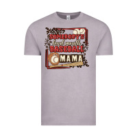 Vintage Zinc somebody's loud mouth baseball mama Vintage Tee - MaliasSmallBusiness