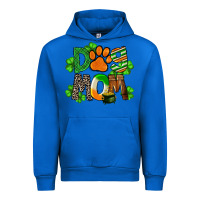 Cobalt St. Patricks Dog Mom Urban Hoodie - FaDigitalArtStudio