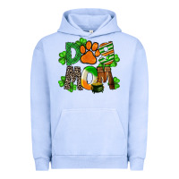 Pigment Grape Ice St. Patricks Dog Mom Urban Hoodie - FaDigitalArtStudio