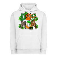 Pigment Lunar Rock St. Patricks Dog Mom Urban Hoodie - FaDigitalArtStudio