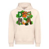 Sandshell St. Patricks Dog Mom Urban Hoodie - FaDigitalArtStudio