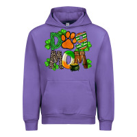 Tulip St. Patricks Dog Mom Urban Hoodie - FaDigitalArtStudio