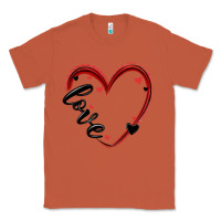 Copper valentines day heart Classic Tee - MaliasSmallBusiness