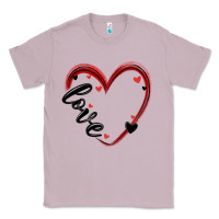 Lilac valentines day heart Classic Tee - MaliasSmallBusiness