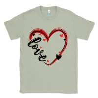Matcha valentines day heart Classic Tee - MaliasSmallBusiness