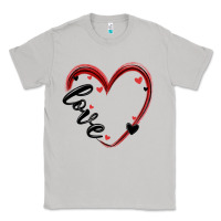 Moon Dust valentines day heart Classic Tee - MaliasSmallBusiness