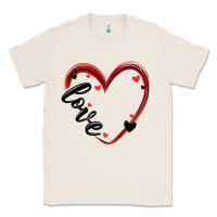 Natural valentines day heart Classic Tee - MaliasSmallBusiness