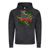 Vintage Black western desert christmas texas map Vintage Hoodie - Jasminsmagicworld