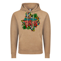 Vintage Coffee western desert christmas texas map Vintage Hoodie - Jasminsmagicworld