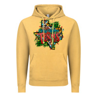Vintage Mustard western desert christmas texas map Vintage Hoodie - Jasminsmagicworld