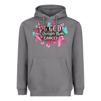 Storm My god is stronger than Cancer Awareness Heavyweight Hoodie - HowdyJamesFarm
