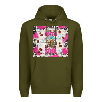 Army Green i like my coffee cold like my soul Premium Hoodie - TumblerDesignByShophia