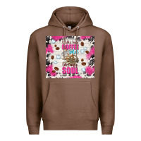 Chestnut i like my coffee cold like my soul Premium Hoodie - TumblerDesignByShophia