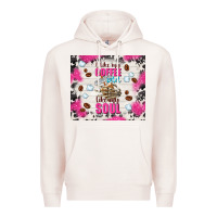 Pale Pink i like my coffee cold like my soul Premium Hoodie - TumblerDesignByShophia