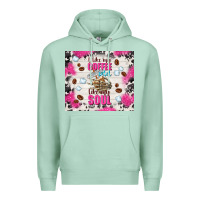 Seafoam i like my coffee cold like my soul Premium Hoodie - TumblerDesignByShophia