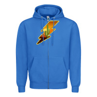 True Royal Cactus Sunset Lightning Zipper Hoodie - Bettercallsaul