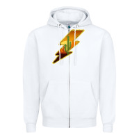 White Cactus Sunset Lightning Zipper Hoodie - Bettercallsaul