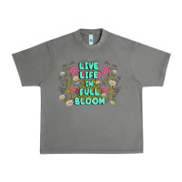 Tornado live life in full bloom Urban Heavy Tee - MaliasSmallBusiness