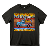 Asphalt american truck tumbler Heavy Core Tee - HRA Design Shop