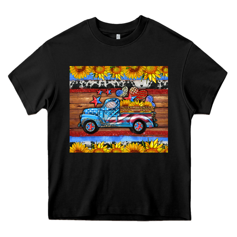 American Truck Tumbler Heavy Core Tee by HRA Design Shop | Teevron