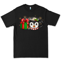 Black Christmas penguin coffee Premium Tee - JahusDesignShop