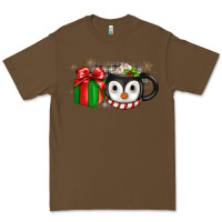 Cacao Christmas penguin coffee Premium Tee - JahusDesignShop