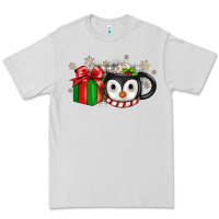 Dove Grey Christmas penguin coffee Premium Tee - JahusDesignShop