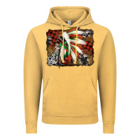 Vintage Mustard indian headdress christmas Vintage Hoodie - Jasminsmagicworld