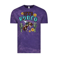 Cloud Purple let's rodeo Vintage Tee - MaliasSmallBusiness