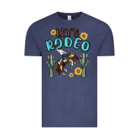 Vintage Denim let's rodeo Vintage Tee - MaliasSmallBusiness