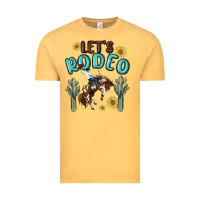 Vintage Mustard let's rodeo Vintage Tee - MaliasSmallBusiness