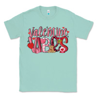 Seafoam valentine vibes Classic Tee - MaliasSmallBusiness