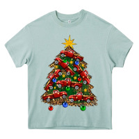 Arona christmas truck tree Heavy Core Tee - FaDigitalArtStudio