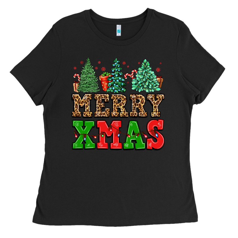 Merry Xmas Ladies Tee by FaDigitalArtStudio | Teevron