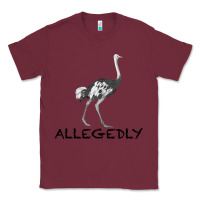 Burgundy allegedly Classic Tee - Bettercallsaul